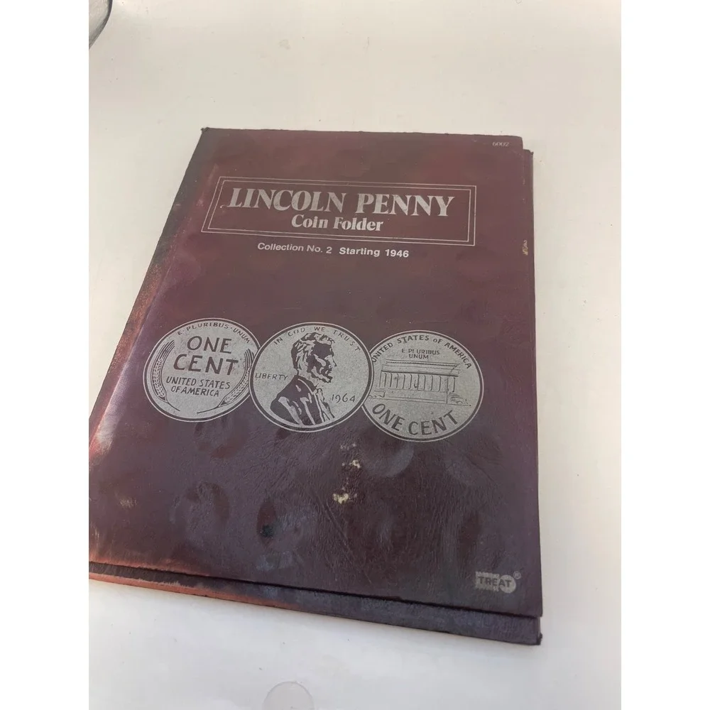 1909-1945‎ Lincoln Penny Coin Folder with 27 Coins
